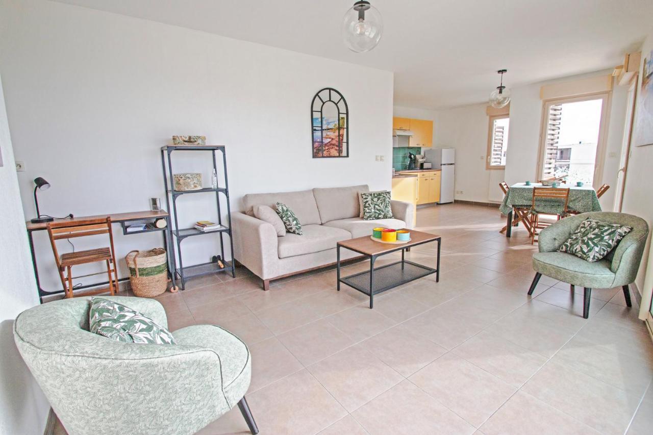 Appartement 4 Personnes, Grande Terrasse, Parking Prive, Wifi 몽펠리에 외부 사진