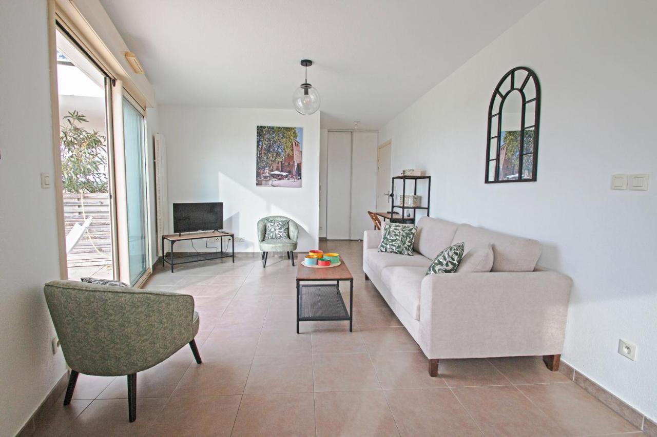 Appartement 4 Personnes, Grande Terrasse, Parking Prive, Wifi 몽펠리에 외부 사진