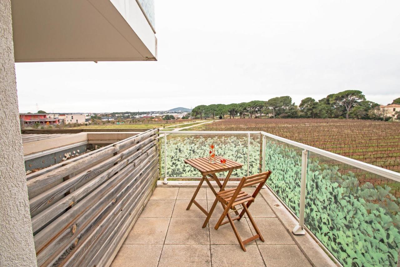 Appartement 4 Personnes, Grande Terrasse, Parking Prive, Wifi 몽펠리에 외부 사진